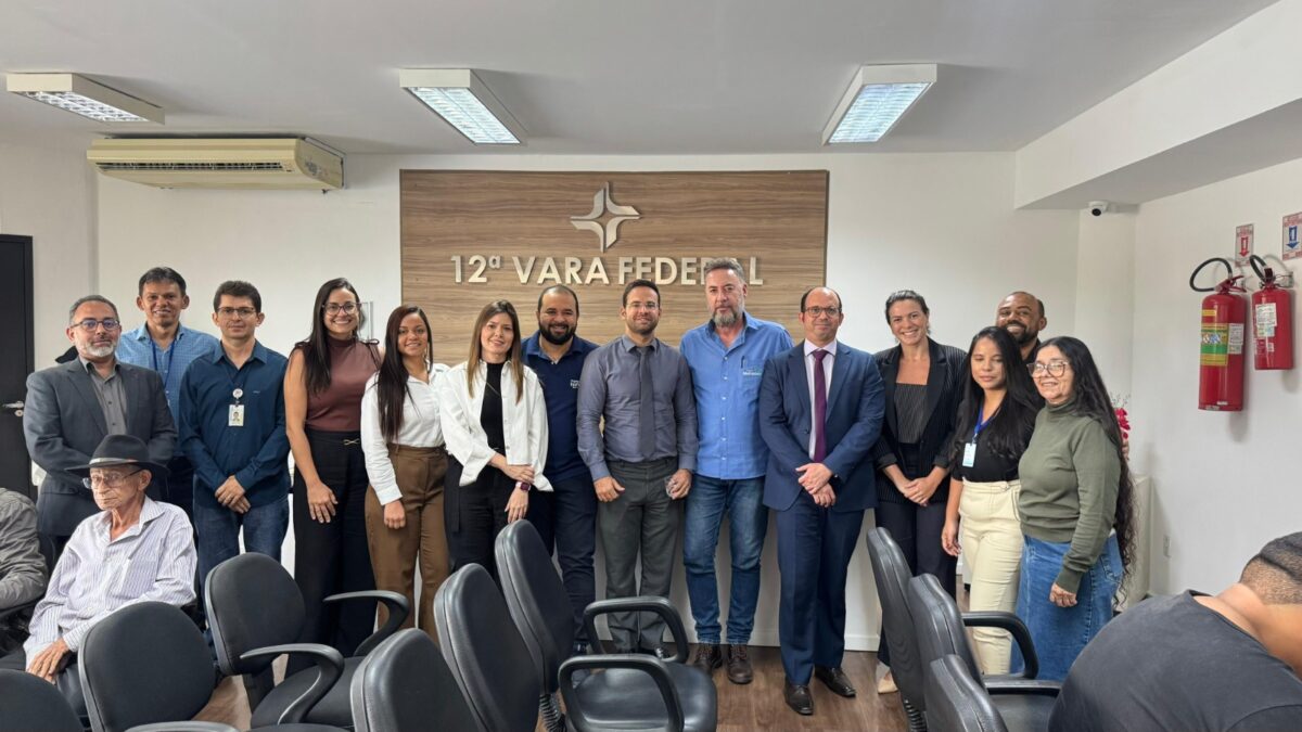 12ª Vara Federal teve apoio de DPU, AGU e outros órgãos (Foto: Divulgação)